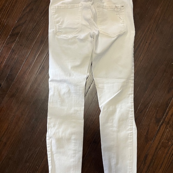 Size 7 Garage White Jeggings - Picture 2 of 3